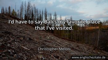 Englisches Zitat von Christopher Meloni als Bild