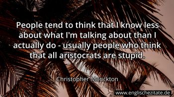 Englisches Zitat von Christopher Monckton als Bild