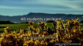Englisches Zitat von Christopher Morley als Bild