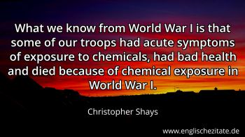 Englisches Zitat von Christopher Shays als Bild