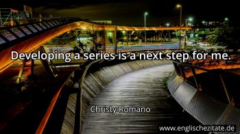 Englisches Zitat von Christy Romano als Bild