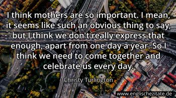 Englisches Zitat von Christy Turlington als Bild