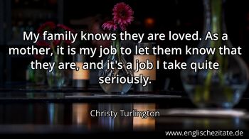 Englisches Zitat von Christy Turlington als Bild