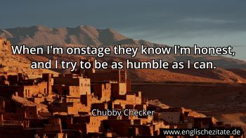 Englisches Zitat von Chubby Checker als Bild