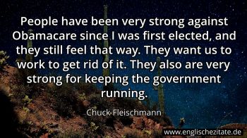Englisches Zitat von Chuck Fleischmann als Bild