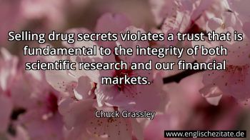 Englisches Zitat von Chuck Grassley als Bild