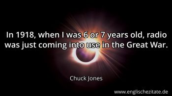 Englisches Zitat von Chuck Jones als Bild