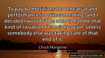 Englisches Zitat von Chuck Mangione als Bild