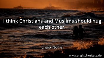 Englisches Zitat von Chuck Norris als Bild