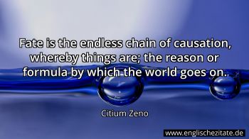 Englisches Zitat von Citium Zeno als Bild