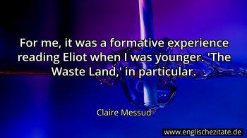 Englisches Zitat von Claire Messud als Bild