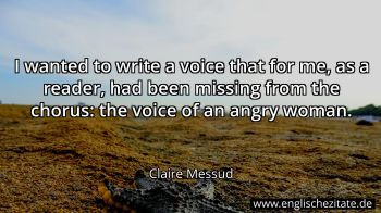 Englisches Zitat von Claire Messud als Bild