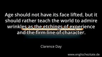 Englisches Zitat von Clarence Day als Bild