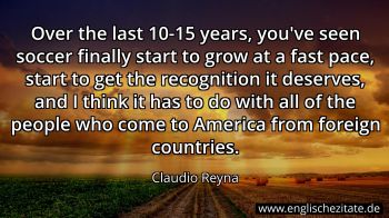 Englisches Zitat von Claudio Reyna als Bild