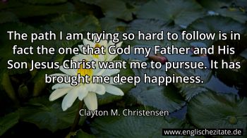 Englisches Zitat von Clayton M. Christensen als Bild
