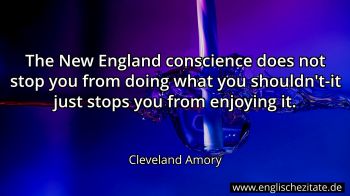Englisches Zitat von Cleveland Amory als Bild