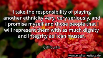 Englisches Zitat von Cliff Curtis als Bild