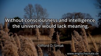 Englisches Zitat von Clifford D. Simak als Bild