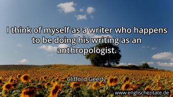 Englisches Zitat von Clifford Geertz als Bild