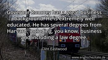 Englisches Zitat von Clint Eastwood als Bild