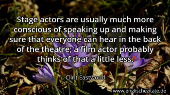 Englisches Zitat von Clint Eastwood als Bild