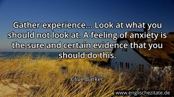 Englisches Zitat von Clive Barker als Bild