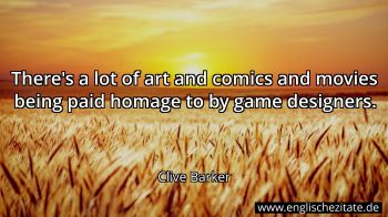 Englisches Zitat von Clive Barker als Bild
