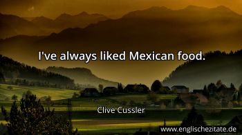 Englisches Zitat von Clive Cussler als Bild