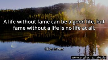 Englisches Zitat von Clive James als Bild
