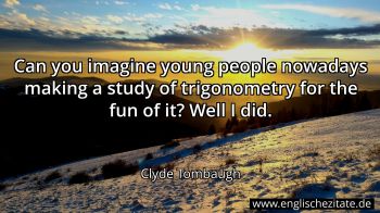 Englisches Zitat von Clyde Tombaugh als Bild