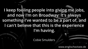 Englisches Zitat von Cobie Smulders als Bild
