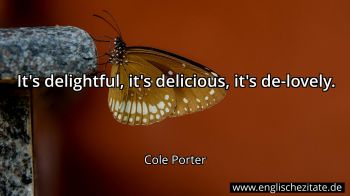 Englisches Zitat von Cole Porter als Bild