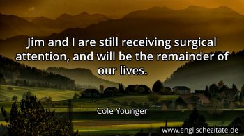 Englisches Zitat von Cole Younger als Bild