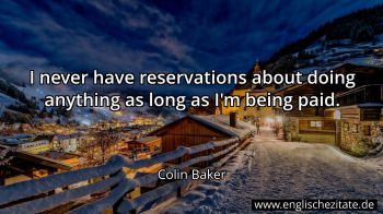 Englisches Zitat von Colin Baker als Bild