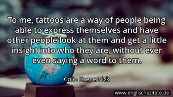 Englisches Zitat von Colin Kaepernick als Bild
