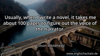 Englisches Zitat von Colson Whitehead als Bild