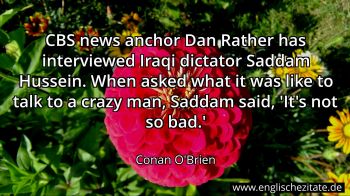 Englisches Zitat von Conan O'Brien als Bild