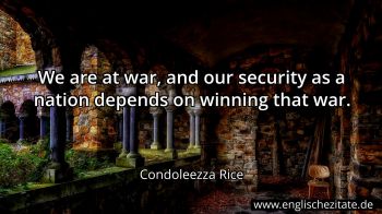 Englisches Zitat von Condoleezza Rice als Bild