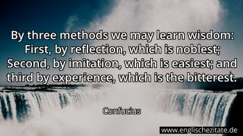 Englisches Zitat von Confucius als Bild