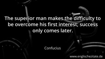Englisches Zitat von Confucius als Bild