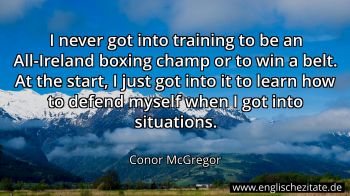 Englisches Zitat von Conor McGregor als Bild