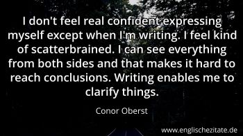 Englisches Zitat von Conor Oberst als Bild