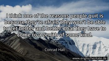 Englisches Zitat von Conrad Hall als Bild