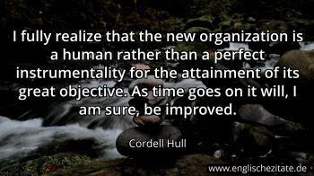 Englisches Zitat von Cordell Hull als Bild