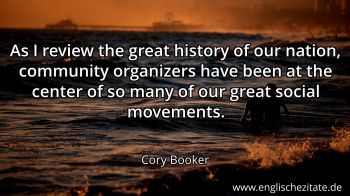 Englisches Zitat von Cory Booker als Bild