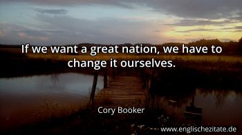 Englisches Zitat von Cory Booker als Bild