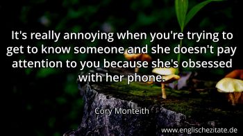 Englisches Zitat von Cory Monteith als Bild