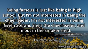 Englisches Zitat von Courtney Love als Bild