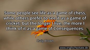Englisches Zitat von Craig Brown als Bild