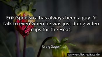 Englisches Zitat von Craig Sager als Bild